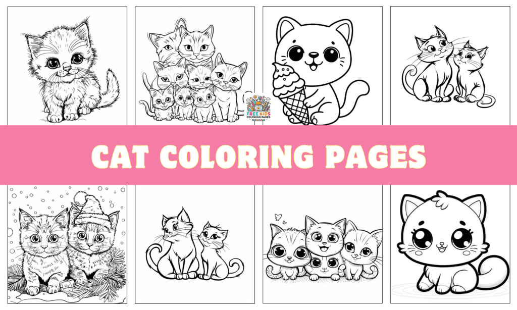 Coloring pages collage