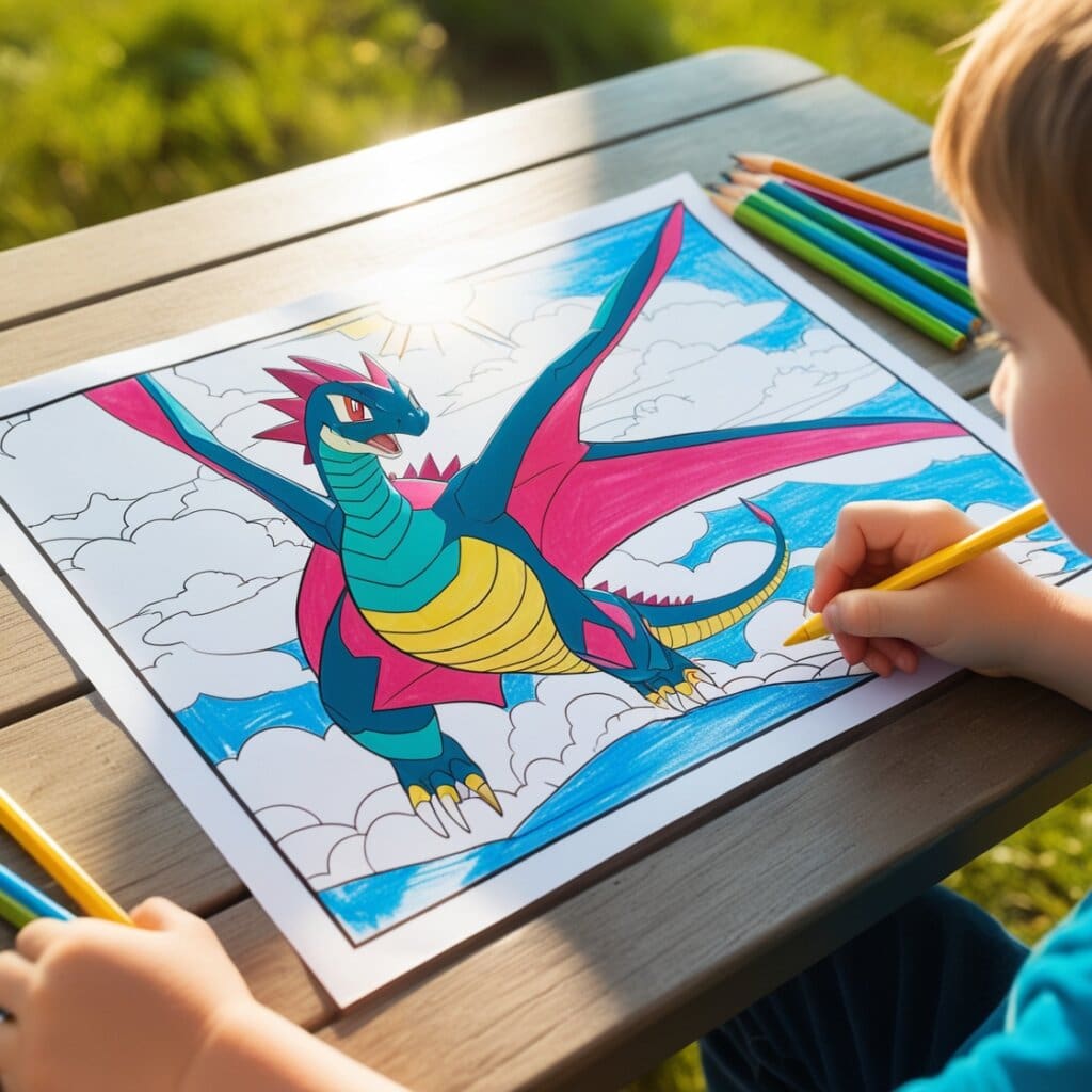 Pokemon coloring pages 2