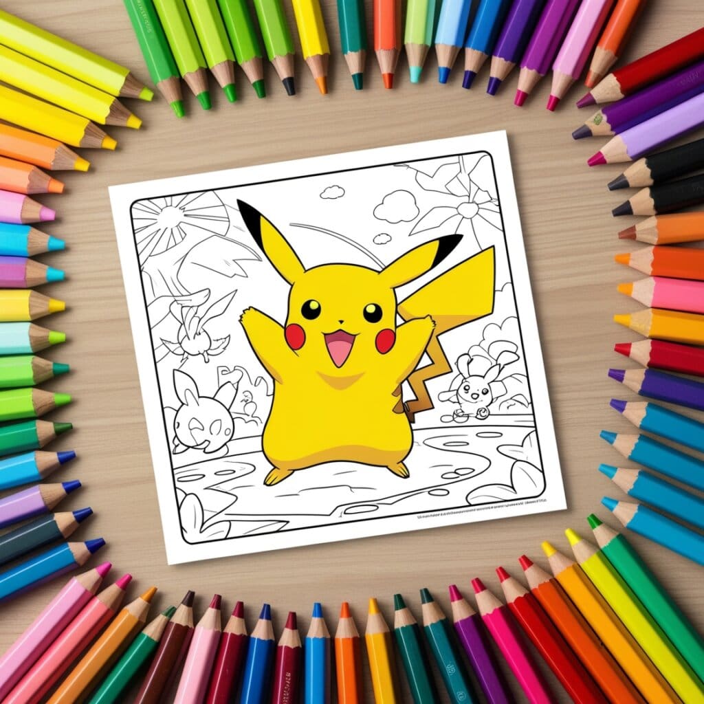 Pokemon coloring pages 3