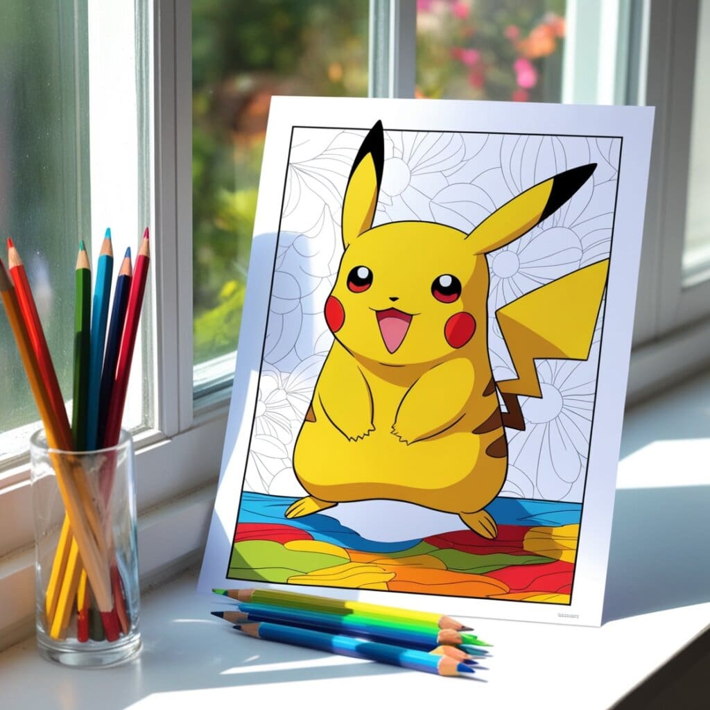 Pokemon coloring pages 7