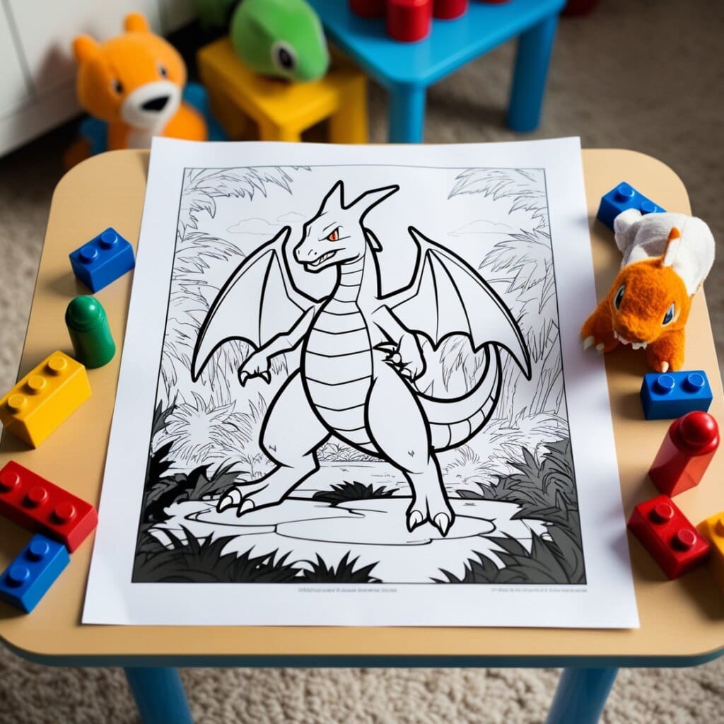 Pokemon coloring pages 9