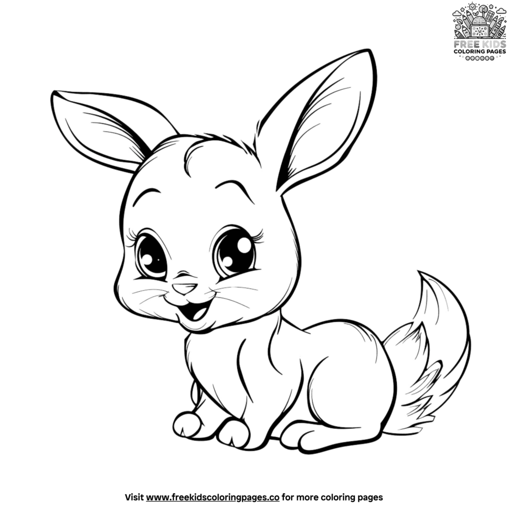 Adorable Cute Baby Animal Coloring Pages Perfect For Little Hands
