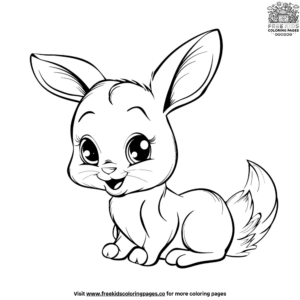 Charming Cute Baby Animal Coloring Pages