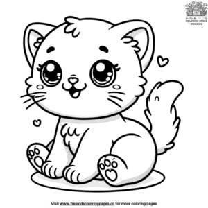 Charming Baby Kitten Coloring Pages To Brighten Your Day