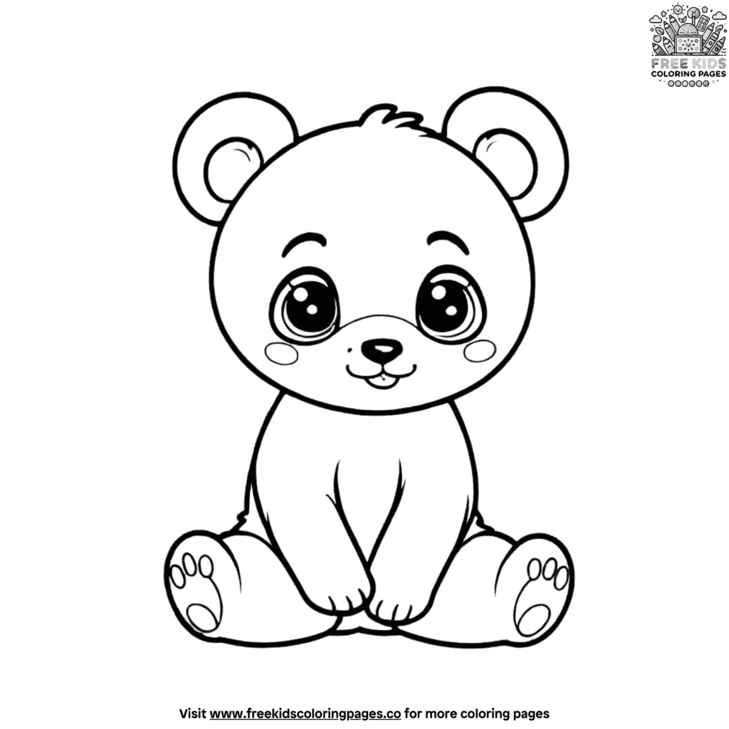 Panda coloring pages