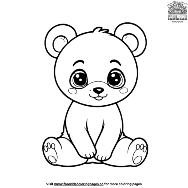 Baby Panda Coloring Pages