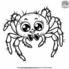 Cute Baby Spider Coloring Pages