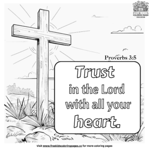 Guiding Bible Verse Coloring Pages