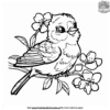 Adorable Cute Bird Coloring Pages: Perfect For Little Artists