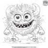 Cute Monster Coloring Pages