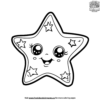 Adorable Cute Star Coloring Pages for Kids