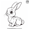 easter bunny egg coloring pages