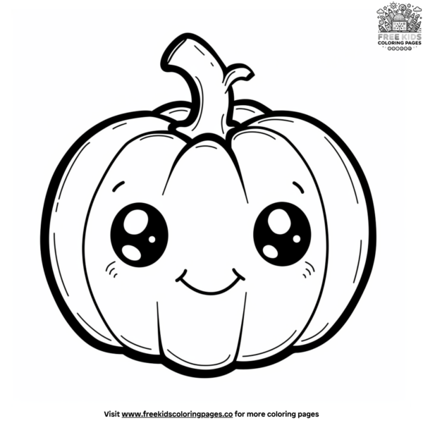 Toddler Pumpkin Coloring Pages