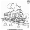 Toddler Train Coloring Pages