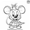 Exciting Cartoon Character Coloring Pages