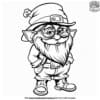 Cute Leprechaun Coloring Pages