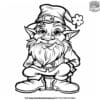 Delightful Leprechaun Coloring Pages