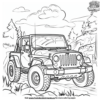Off-Road Car Coloring Pages