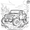 Off-Road Car Coloring Pages