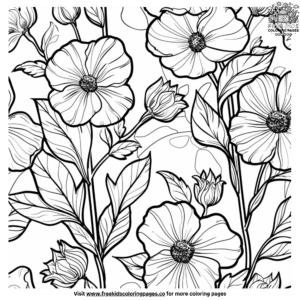 Daffodil coloring pages