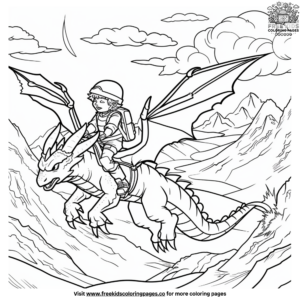 Cool Cartoon Coloring Pages
