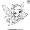 Toddler Fairy Coloring Pages