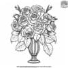 Lovely Mother's Day Flowers Coloring Pages