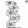 Adorable Mother's Day Flowers Coloring Pages