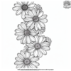 Mother's Day Flowers Coloring Pages