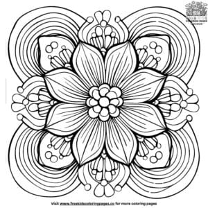 Tranquil Relaxing Coloring Pages