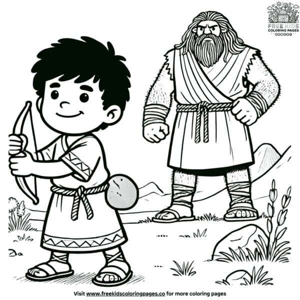 Enchanting bible story coloring pages