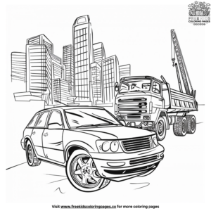 Car and Truck Coloring Pages