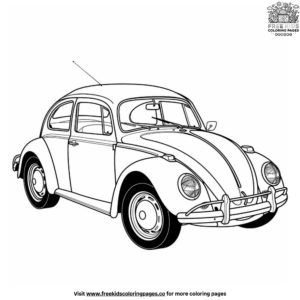Car Coloring Pages for Toddlers