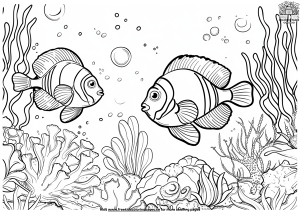 Challenging Ocean Hard Coloring Pages