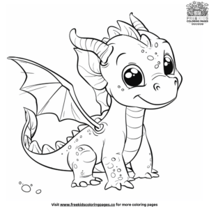 Baby Monster Coloring Pages