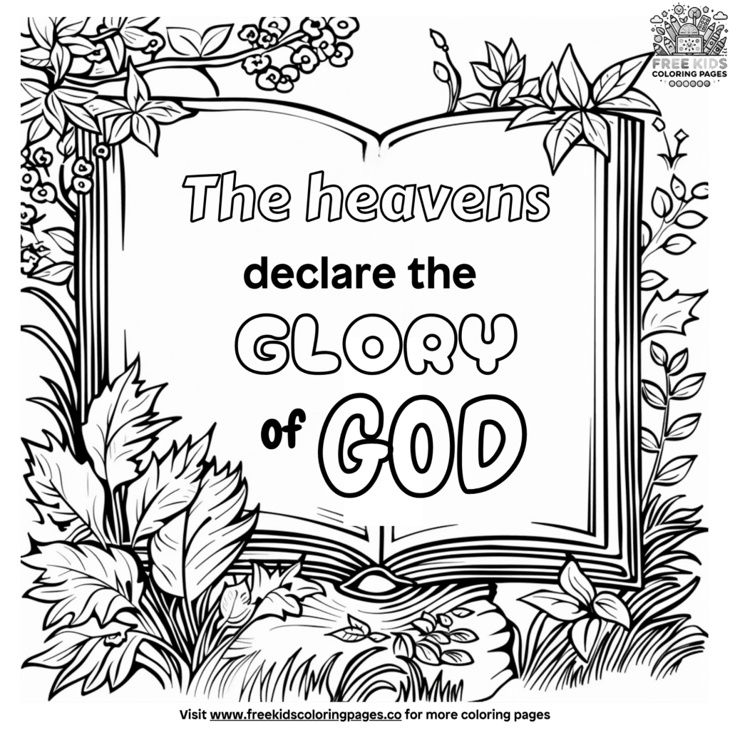Powerful Bible Verse Coloring Pages