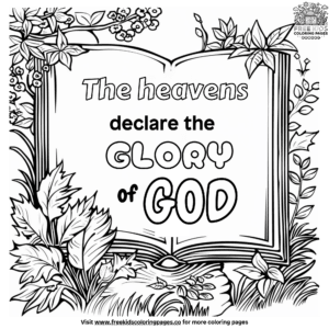 Powerful bible verse coloring pages