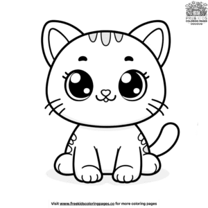 Captivating cute kitten coloring pages for endless fun