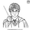 Harry Potter Magic Coloring Pages