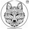 Lovable Mandala Animal Coloring Pages