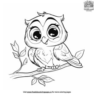 Delightful Owl Winnie The Pooh Coloring Pages: A Beloved Character