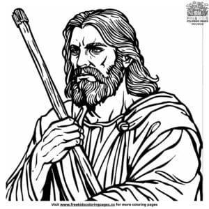 Preschool Jesus Coloring Pages