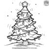 Little Christmas Tree Coloring Pages