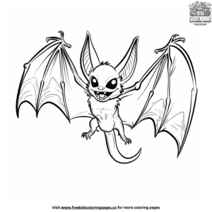 Haunting creepy monster coloring pages