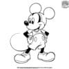 Classic Mickey Mouse Coloring Pages