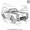 Sleek Car Coloring Pages