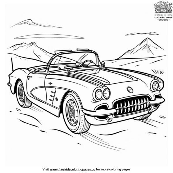 Cool Car Coloring Pages