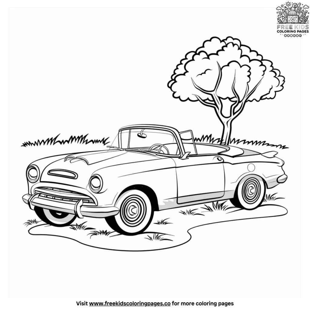Cool Car Coloring Pages