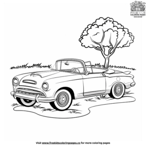 Simple Car Coloring Pages