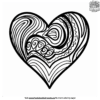 Creative Heart Coloring Pages